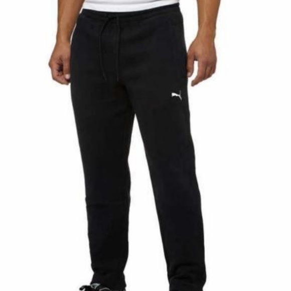 PUMA Mens Fleece Pants, Black, NWOT - Picture 3 of 5